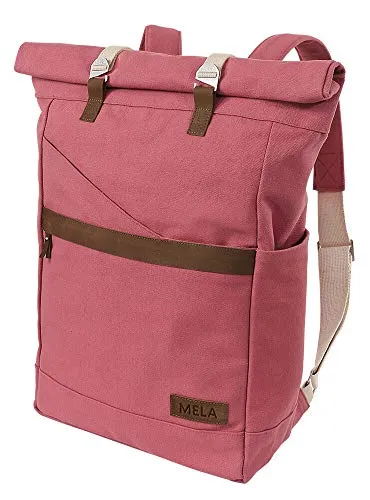 MELA Rucksack Style ansvar I – Nachhaltiger Rucksack mit Zubehörtasche - Der MELA Rucksack Style ansvar I vereint skandinavisches Design und Nachhaltigkeit. Mit 14 Litern Volumen, erweiterbar um 5 Liter, bietet er Platz für alles Wichtige und ist aus 100% Fairtrade-Baumwolle gefertigt.