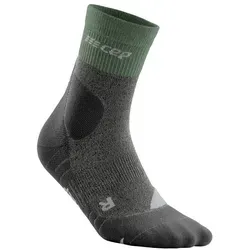 CEP Damen Hiking Merino Mid Cut Socken (Größe 40, grün) von CEP