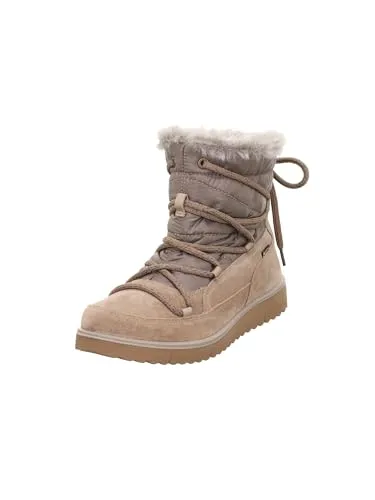 Legero Damen CAMPANIA Gore-Tex Stiefelette - GIOTTO (BEIGE) - Wanderschuhe mit wasserdichter GORE-TEX Membran und atmungsaktivem Design. Die austauschbare Innensohle sorgt für individuellen Komfort und die Komfortweite