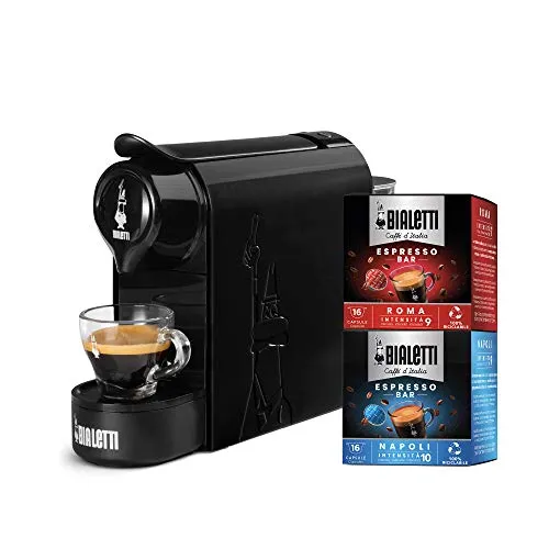 Bialetti Gioia Espressomaschine mit 32 Kapseln