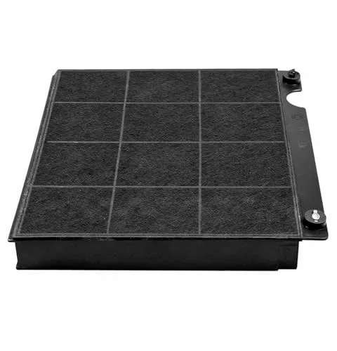 AEG Kohlefilter 230x210mm Mod15 / rechteckiger Aktivkohlefilter für Dunstabzugshauben - Schwarz, Wandmontage, Dunstabzugshaube