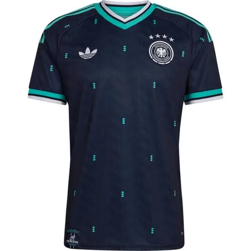 adidas Sportswear Fußballtrikot DFB A JSY CONAVY XXL (60/62) - Hochwertiges DFB-Fußballtrikot aus 100 % recyceltem Polyester. Ideal für Fans und Spieler, bietet es Tragekomfort und Stil auf dem Platz.
