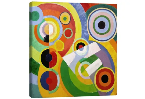 Posterlounge Wandbild Lebensfreude, Robert Delaunay, erhältlich als Poster, Leinwandbild, Wandsticker oder Acrylglasbild