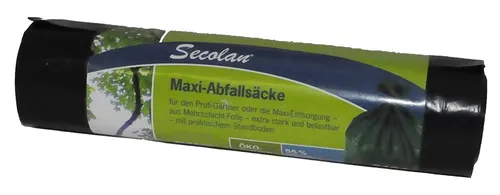 Secolan Maxi Abfallsack grün 240 Liter 5 Säcke
