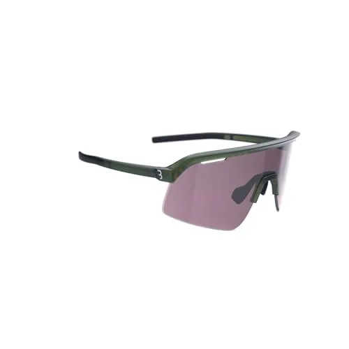 BBB Cycling Valor FLUX Hochkontrast Sportbrille - Sportbrille mit 100% UV-Schutz, hochkontrastierenden Gläsern für verbesserte Sicht und Anti-Beschlag-Technologie - ideal für Radfahrer und Outdoor-Aktivitäten.