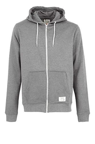 Blend 701628 Herren Sweatjacke Kapuzen-Jacke Zip-Hoodie - Bequeme Herren Sweatjacke aus hochwertiger Baumwollmischung. Mit Kapuze, kuscheligem Fleecefutter und praktischen Taschen ideal für den Alltag. Perfekte Passform für optimalen Tragekomfort.