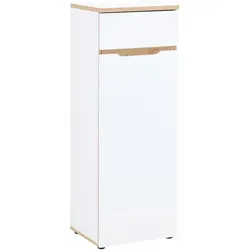 Mid.you Aktenschrank in Weiß und Eiche Artisan von Innostyle