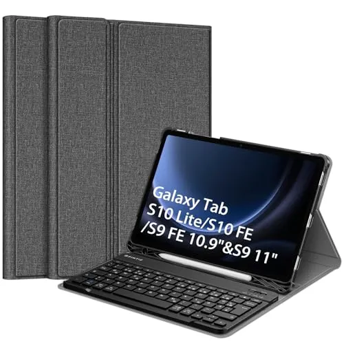 FINTIE Tastatur Hülle für Samsung Galaxy Tab S10 Lite/S10 FE/S9 FE 10.9