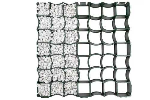 Rasengitter Reitplatzplatten Rasenwaben Gehwegplatten 50x50x4 cm Rasenmatte