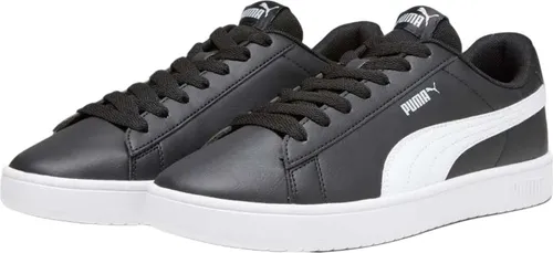 Puma Rickie Classic Sportschuhe Schwarz EU 42 - Klassische Puma Rickie Sneakers in Schwarz, inspiriert von Basketball. Mit weichem Kunstleder, rutschhemmender Laufsohle und hohem Tragekomfort ideal für Sport und Freizeit. Ein Must-Have für jeden Look!