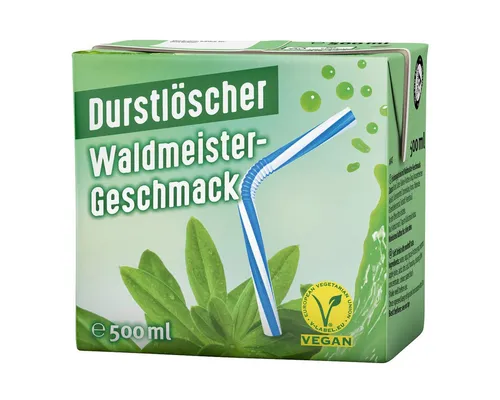 DURSTLOESCHER Softgetränk, Durstlöscher Waldmeister Fruchtsafterfrischungsgetränk 500ml