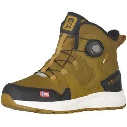 Trollkids Kid's Bergen Winter Mid Cut Winterschuhe - EU 33 Oliv - Wasserdichte und isolierende Winterstiefel in Oliv, ideal für Wandern und Alltag. Mit praktischer Schnellschnürung für schnellen Einstieg. Entdecken Sie weitere Trollkids Produkte im Bergfreunde.de Online-Shop!