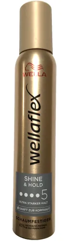 Produktbild Wellaflex Schaum Shine&Hold ultra 200ml