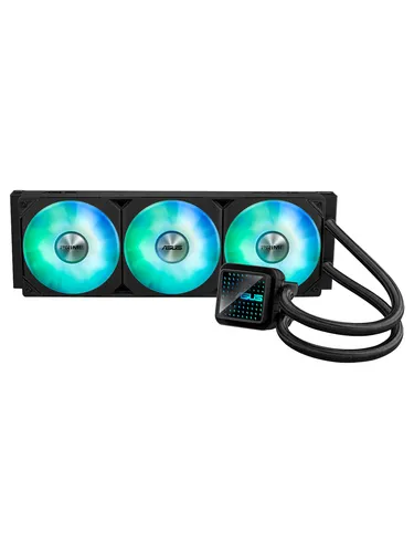 ASUS Prime LC 360 ARGB All-in-One-Wasserkühlung - Wasserkühlung mit anpassbarem Infinity-Spiegel und drei leistungsstarken ARGB-Lüftern für optimale Kühlleistung und futuristische Ästhetik.