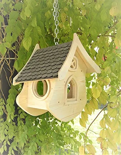 Vogelhäuschen Grau von Manufaktur Martinshof