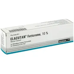 Elacutan Fettcreme - Hochwertige Fettcreme zur Unterstützung der Hautpflege bei trockener Haut. Ideal für die tägliche Anwendung und zur Regulierung der Hautfeuchtigkeit.