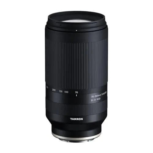 Tamron 70-300mm A047SF F 4.5-6.3 Di III RXD - Telezoom-Objektiv für Sony E-Mount, spritzwassergeschützt und ideal für Landschafts- und Tierfotografie