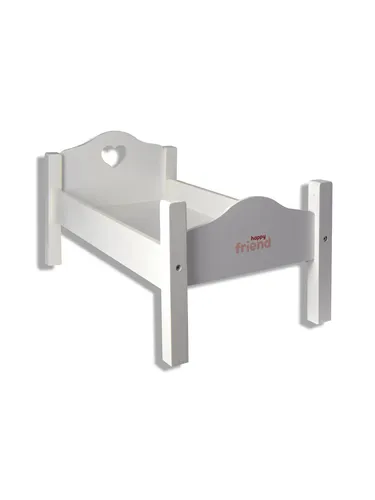 Produktbild Happy Friend Wooden Doll Bed