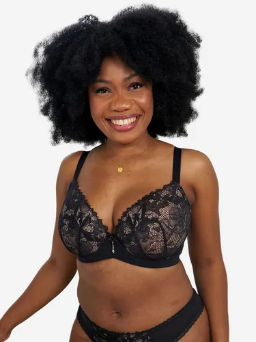SugarShape BH Vienna Plunge-BH wattiert - Eleganter Plunge-BH mit niedrigem Mittelsteg für verführerische Ausschnitte. Leicht wattierte Cups bieten optimalen Tragekomfort und einen sexy Two-Tone-Look.