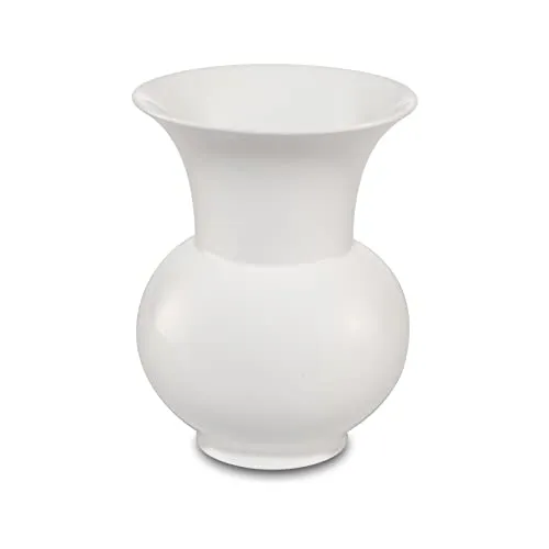 Goebel Dekovase Kaiser Porzellan, handgearbeitet in Weiß in gold von Goebel