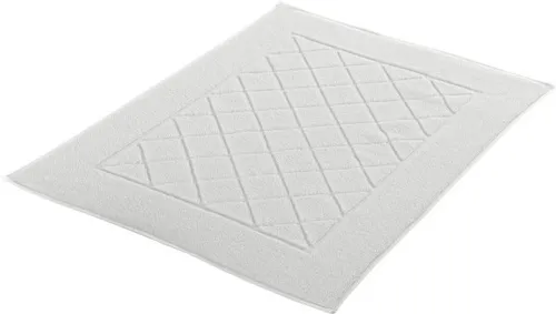 Produktbild Kleine Wolke Frottiervorleger Bridge weiß 50 x 70 cm  Badteppich