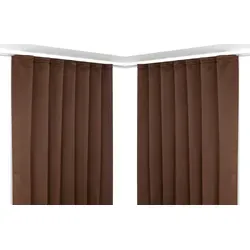 Vorhänge & Gardinen Braun von Beautex