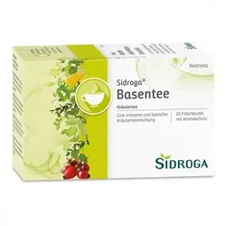 Sidroga Wellness Basentee Filterbeutel - Harmonischer Kräutertee mit Brennnessel, Fenchel und Hagebutten für ein wohltuendes Wohlbefinden. Ideal für entspannende Momente.