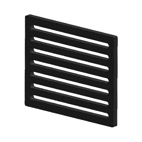 Kaminrost - Passend für Justus Kaminöfen inkl. Modellübersicht - Ascherost Kamin aus massivem Stahl - feuerfest & hitzebeständig - Kaminrost Feuerrost Kaminofen Rost [195x155x10 mm]