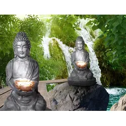 Globo Solarleuchte Kunststoff Grau, 1xLED; 33144