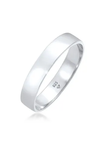 Kuzzoi Herrenring 4.5 mm - Handgefertigter Bandring aus 925 Sterling Silber - Hochwertiger, massiver Bandring aus 925 Sterling Silber, ideal für Verlobung, Hochzeit oder Freundschaft. Poliertes Finish und zeitloses Design, perfekt als Geschenk!