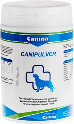 Canina Canipulver 1 kg - Biologisches Kraftkonzentrat für Hunde, versorgt mit wichtigen Mineralien und Vitaminen für optimale Gesundheit