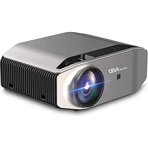 OBA Wifi Bluetooth Videoprojektor 8000 Lumen 4K Full HD 1080P für iOS Android PPT PS4 (8000 lm) (PR708)