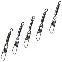 Fishing Tackle Max Schnurverbinder FTM Trout New Generation 3fach Wirbel mit Clip - 5 Forellenwirbel, (1-St) Gr. 6 / 9kg