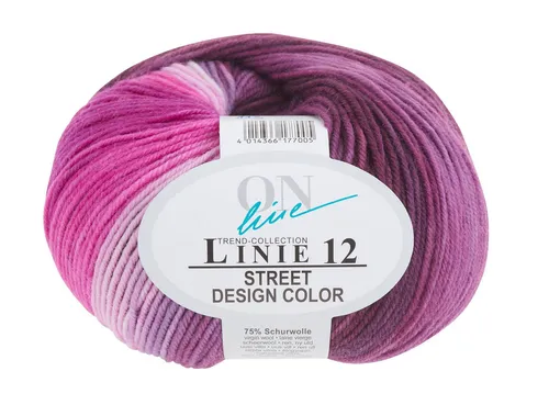 ONline Street Design Color Linie 12 Häkelwolle, 50 g