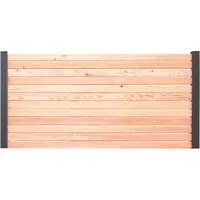 GartenLand Rhombus Steckzaun Set Göteburg 180 x 87 cm aus Europäischer Lärche - Der GartenLand Rhombus Steckzaun Göteburg bietet stilvollen Sichtschutz in Naturholzoptik. Dank einfacher Montage und flexibler Höhenanpassung ist er ideal für jeden Garten. Genießen Sie Ihre Privatsphäre schnell und unkompliziert!