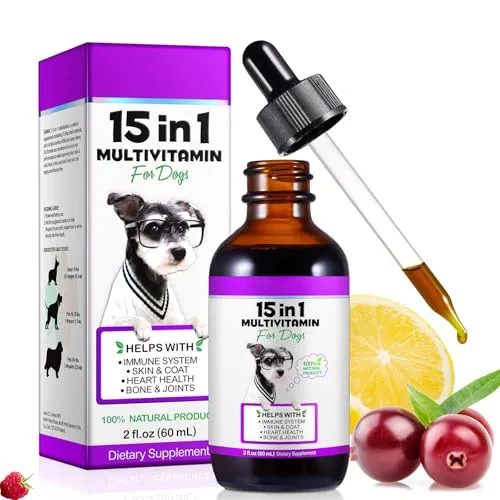 Dog Multivitamin Tropfen 15 in 1 Hund