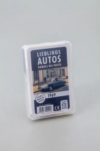 Auto Quartett 1969 Baujahr Geburtsjahr 57. Geburtstag Geschenk Spielkarten Neu