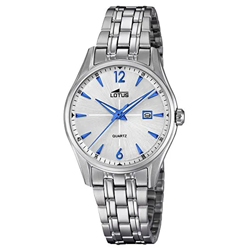 Lotus Armbanduhr 18377/1 Damen Edelstahl Silber, 30mm