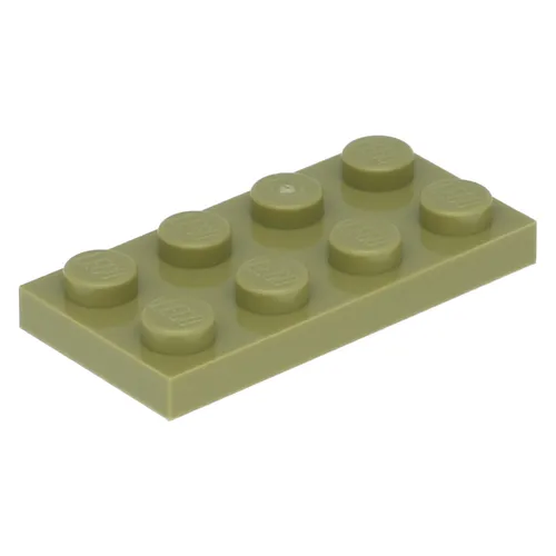 LEGO 50 Platten 2x4 Noppen Olivegrün - 50 originale LEGO Platten im Format 2x4 Noppen in der trendigen Farbe Olivegrün. Ideal für kreative Bauprojekte und zur Erweiterung deiner LEGO Sammlung.