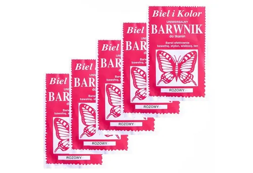 maDDma Kreativset 5 x 10g Batikfarbe Textilfarbe Stofffarbe färben, bitte Farbmix wählen, rosa