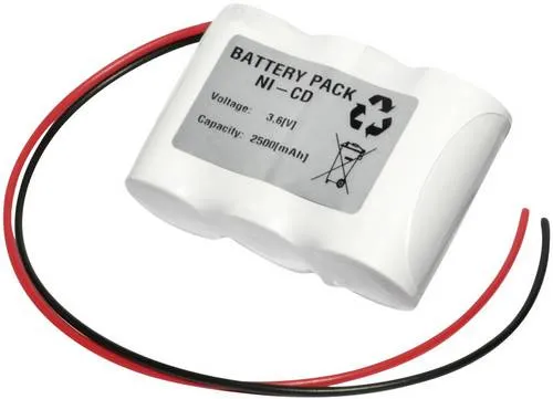 Emmerich 36C2500R Notleuchten-Akku 2500 mAh - Akkus für Notleuchten, zuverlässige Energieversorgung mit 2500 mAh für maximale Sicherheit im Notfall.