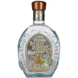 Los Tres Tonos BLANCO Tequila 38% Vol. 0,7l