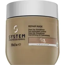 System Professional Lipid Code Repair Mask R3 200ml - Haarkuren für sehr geschädigtes Haar, repariert intensiv und schützt die Haarfaser vor Schäden, reduziert Haarbruch und fördert die Haargesundheit.