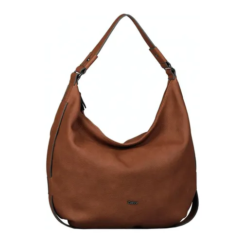 Gabor Umhängetasche MALU HOBO BAG Braun - elegante Hobo Bag aus hochwertigem Kunstleder, ideal für stilvolle Frauen mit viel Stauraum und modernem Design