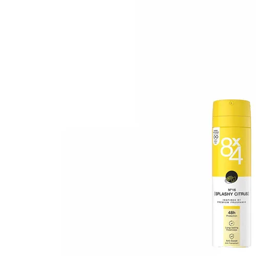 1x150ml 8x4 Bodyspray Deospray N° 16 Splashy Citrus Anti-Transpirant