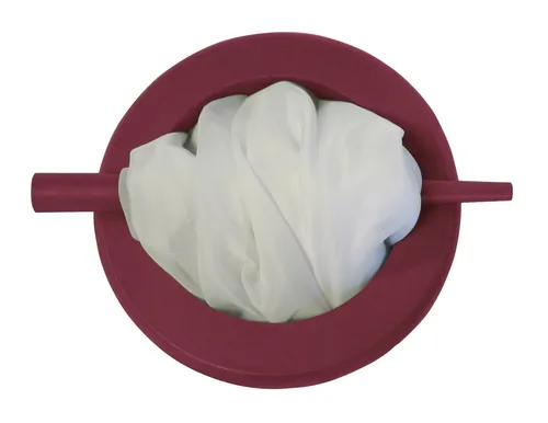 Haus und Deko Raffhalter Raffhalter Holz Dekospange Gardinenspange modern uni Ringform Raffspan, Gardinen, (1-tlg)