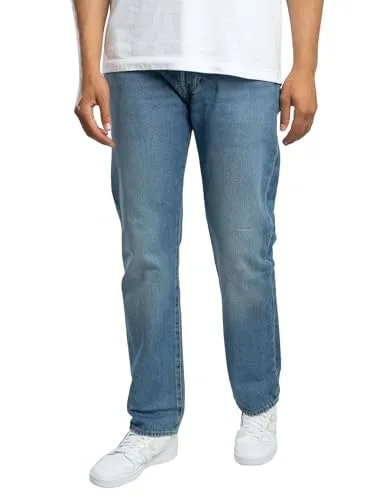 Levi's 501 Original Straight Jeans Herren, Gr. 34, Länge 32 - Bestseller Herren-Straight-Jeans von Levi's® aus 100% Baumwolle. Langlebig und vielseitig kombinierbar für Freizeitaktivitäten. Casual Stil mit klassischer Leibhöhe und Markenlabel.