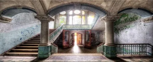 Poster & Bildende Kunst Beige von Artissimo