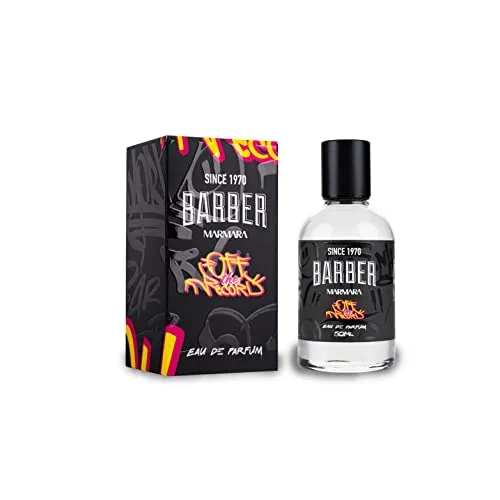 BARBER MARMARA OFF THE RECORD Eau de Parfüm Natural Spray Men 50ml – Herren Parfüm – männer parfüm - parfum herren - Intensiver Langanhaltender Duft - herrenparfum - Aromatisch-würzig