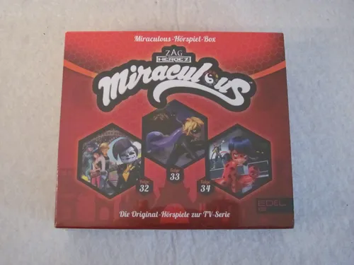 Miraculous Hörspiel CD Box - Folge 32, 33, 34 - Edel Kids 2022